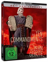 Die zehn Gebote mit Charlton Heston im 4K Blu-ray Steelbook