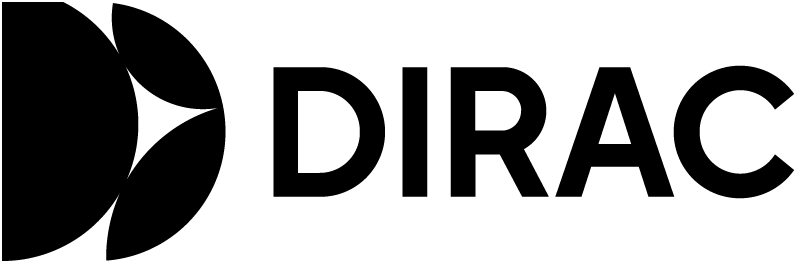 Dirac Logo Schwarz