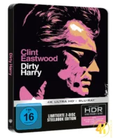 Dirty Harry 4K Steelbook Ultra HD Blu-ray Disc