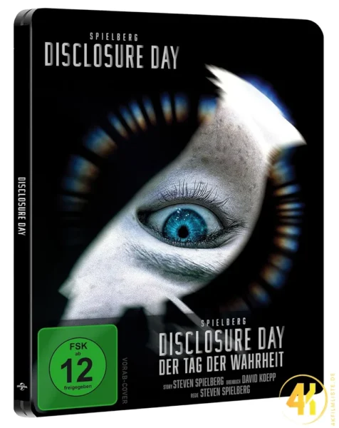 Disclosure Day 4K Steelbook Ultra HD Blu-ray Disc