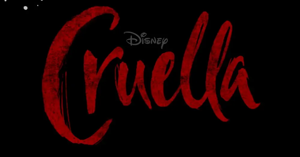 Cruella Film (Disney) Logo (rot)