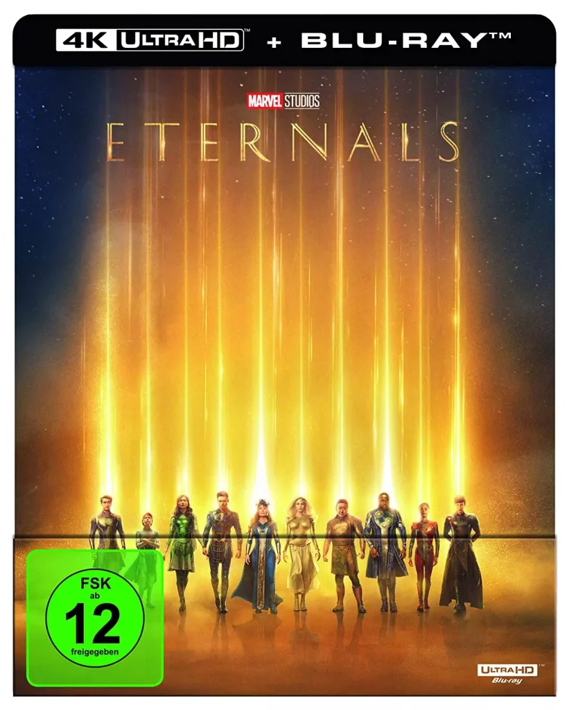 Disneys Eternals - 4K Blu-ray Disc im Limited UHD Steelbook (UHD + Blu-ray Disc)