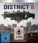 District 9 4K UHD Blu-ray Keep Case