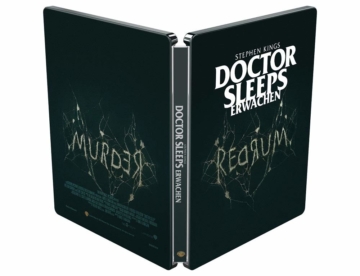 Stephen Kings Doctor Sleeps Erwachen Backcover und Frontcover vom 4k UHD Steelbook mit Redrum