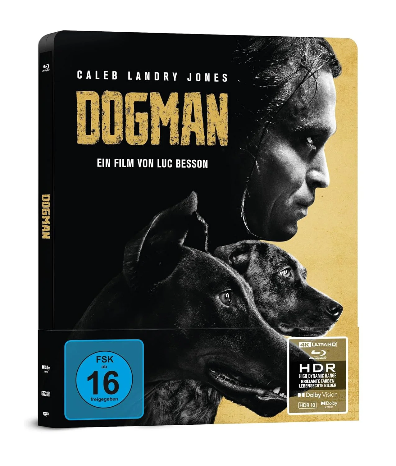DogMan – 4K Steelbook (UHD + Blu-ray Disc)