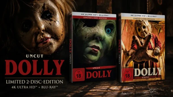 Tiberius Film: "Dolly" in 2 UHD-Mediabook-Varianten
