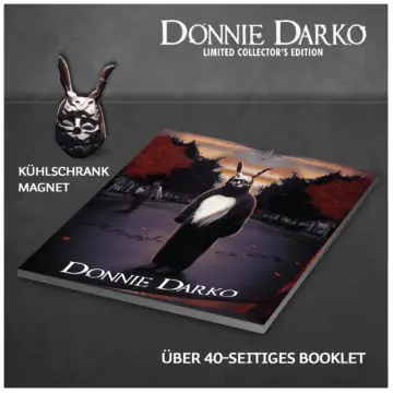Inhalt Donnie Darko 4K Digipak von Arthaus mit Kühlschrankmagnet und 40-seitigem Booklet