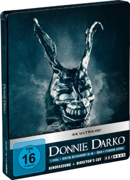 Donnie Darko 4K Steelbook Frontcover mit Hase