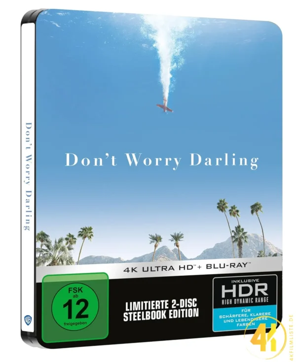 Don’t Worry Darling – 4K Steelbook (UHD + Blu-ray Disc)