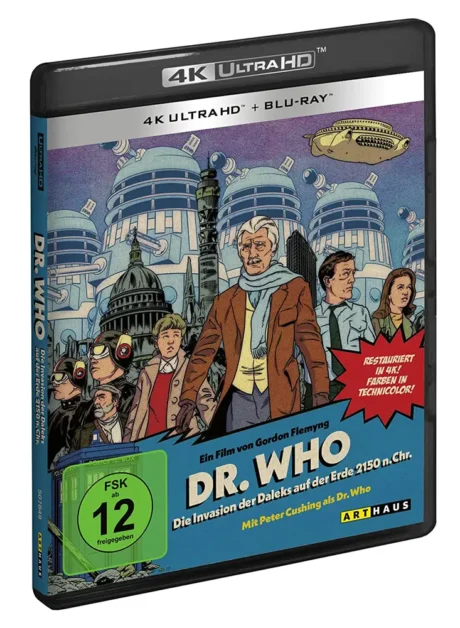 Dr. Who: Die Invasion der Daleks auf der Erde 2150 n. Christi – 4K Blu-ray (UHD + Blu-ray Disc)