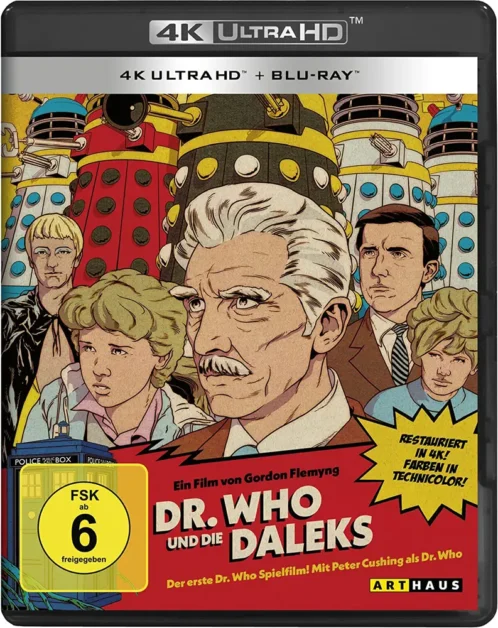 Dr. Who und die Daleks – 4K Blu-ray (UHD + Blu-ray Disc)