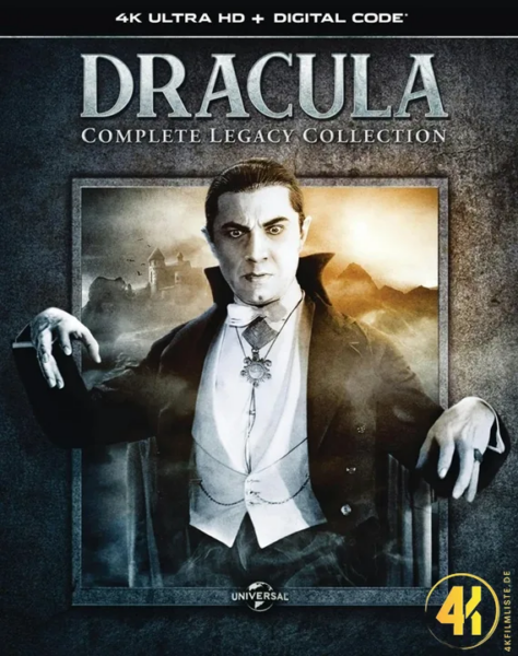 Dracula: Complete Legacy Collection – 4K Blu-ray (UHD + Blu-ray Disc)