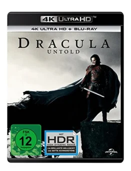 Dracula Untold 4K Blu-ray UHD Blu-ray Disc
