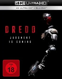 Dredd 4K Blu-ray UHD Blu-ray Disc