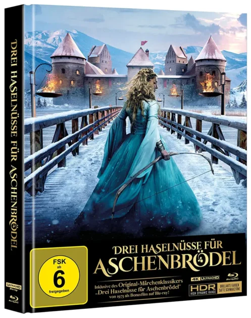 Drei Haselnüsse für Aschenbrödel – 4K Mediabook (UHD + Blu-ray Disc + Bonus Blu-ray)