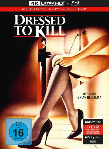 Dressed to Kill – 4K Mediabook (UHD + Blu-ray Disc + Bonus Blu-ray)