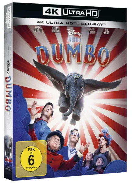 Dumbo (2019) – 4K Blu-ray (UHD + Blu-ray Disc)