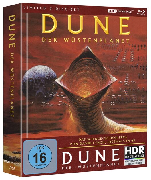 Dune: Der Wüstenplanet – 4K Mediabook (Cover A) (UHD + Blu-ray Disc + Bonus Blu-ray)