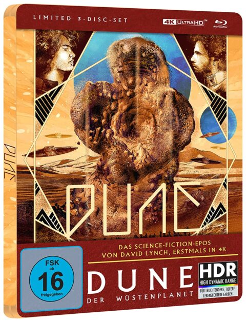 Dune: Der Wüstenplanet – 4K Steelbook (UHD + Blu-ray Disc + Bonus Blu-ray)