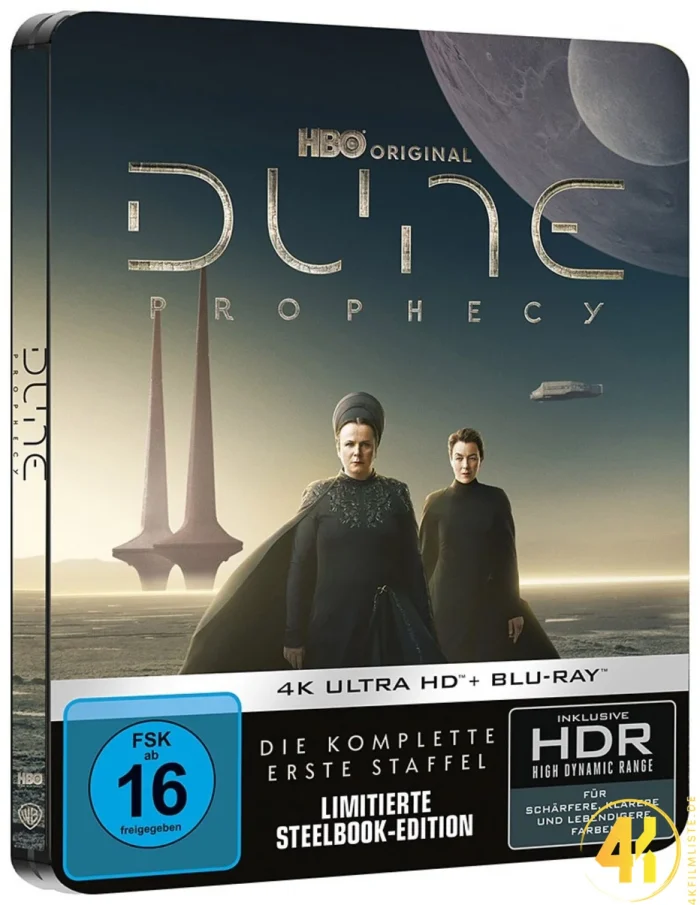 Dune: Prophecy (Staffel 1) – 4K Steelbook (UHD + Blu-ray Disc)