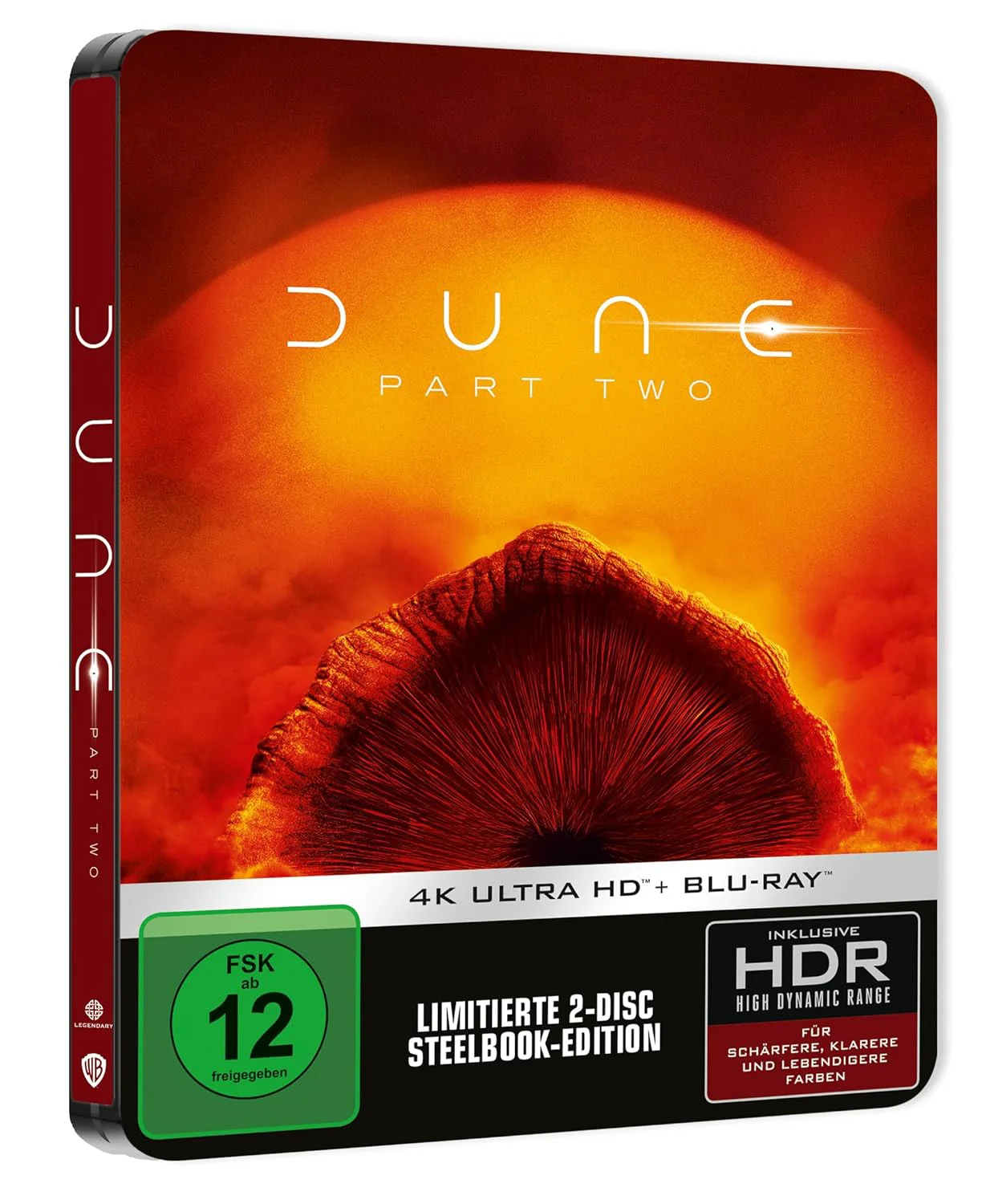 Dune: Teil 2 – 4K Steelbook (UHD + Blu-ray Disc)