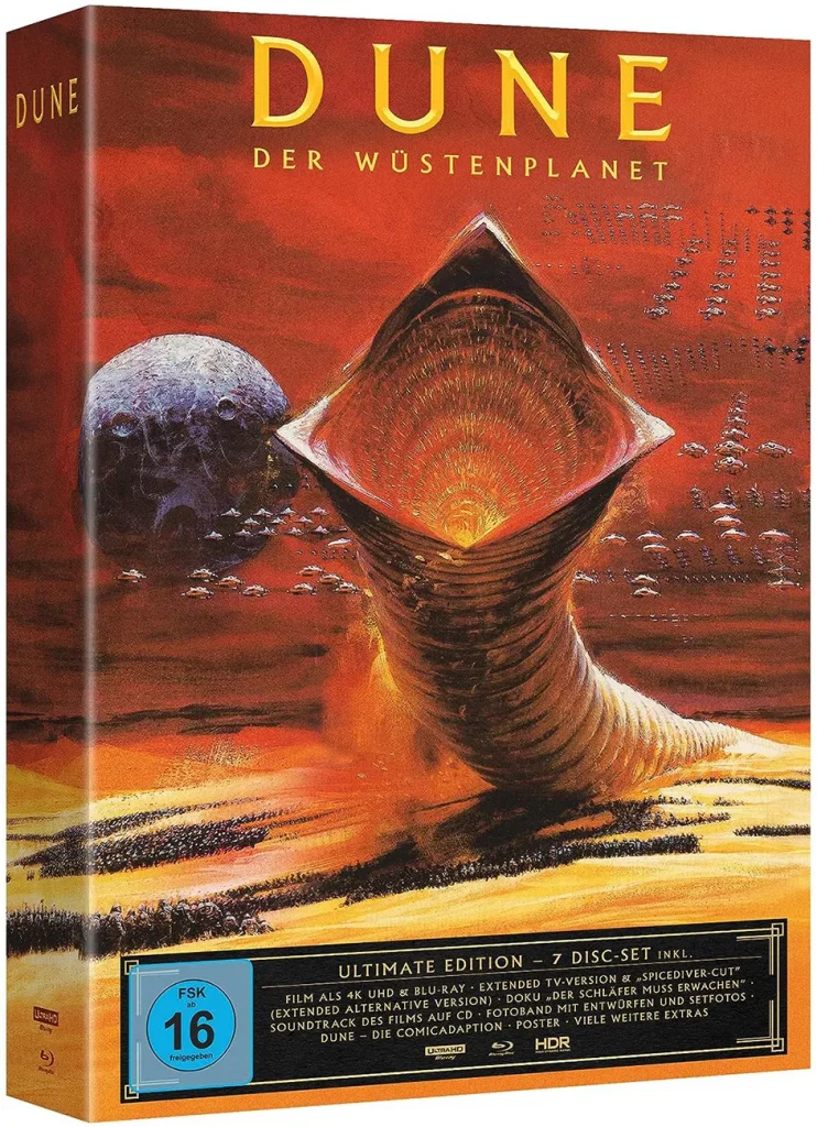Dune David Lynch Ultimate 7-Disc-Edition mit Audio CD