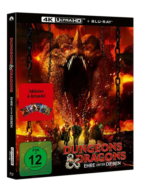 Dungeons & Dragons: Ehre unter Dieben – 4K Steelbook (UHD + Blu-ray Disc)