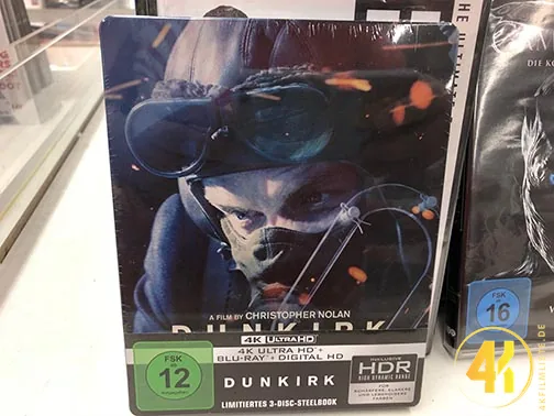Dunkirk 2026 4K Steelbook Ultra HD Blu-ray Disc
