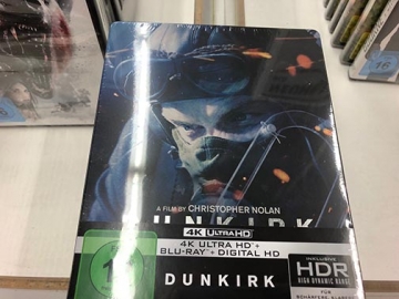 Frontansicht Dunkirk 4K Steelbook