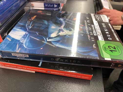 Dunkirk 4K Steelbook (Seitenansicht)