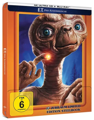 ET - Der Außerirdische 4K Limited Steelbook (40th Anniversary Edition)