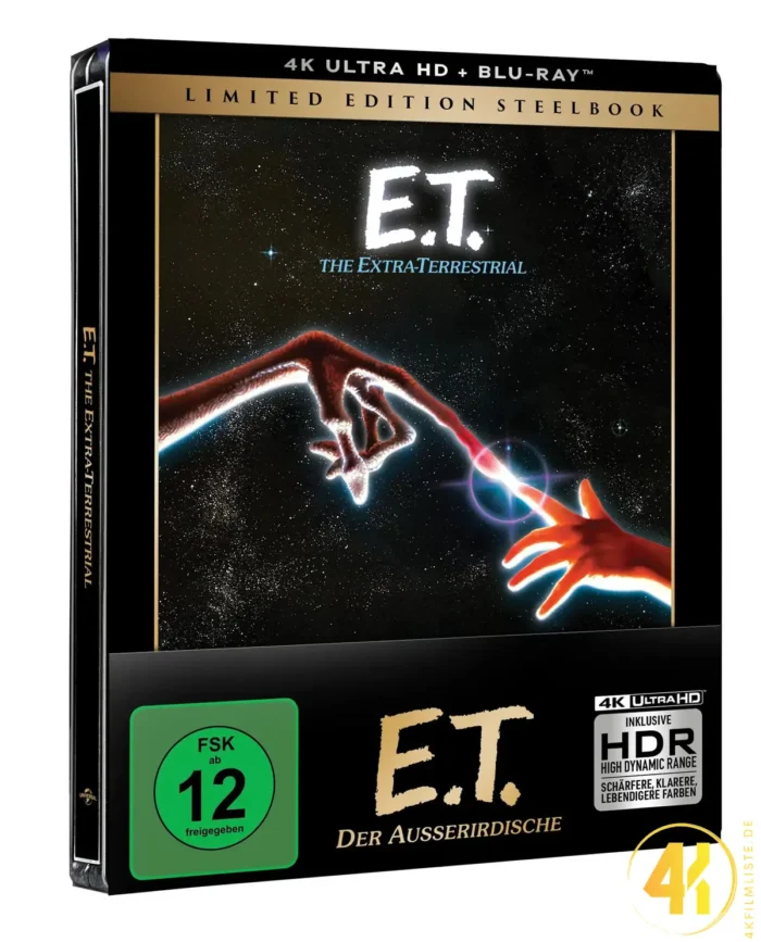E.T.: Der Außerirdische – 4K Steelbook (UHD + Blu-ray Disc)