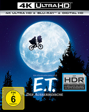 UHD-Blu-ray Cover zu ET der Außerirdische