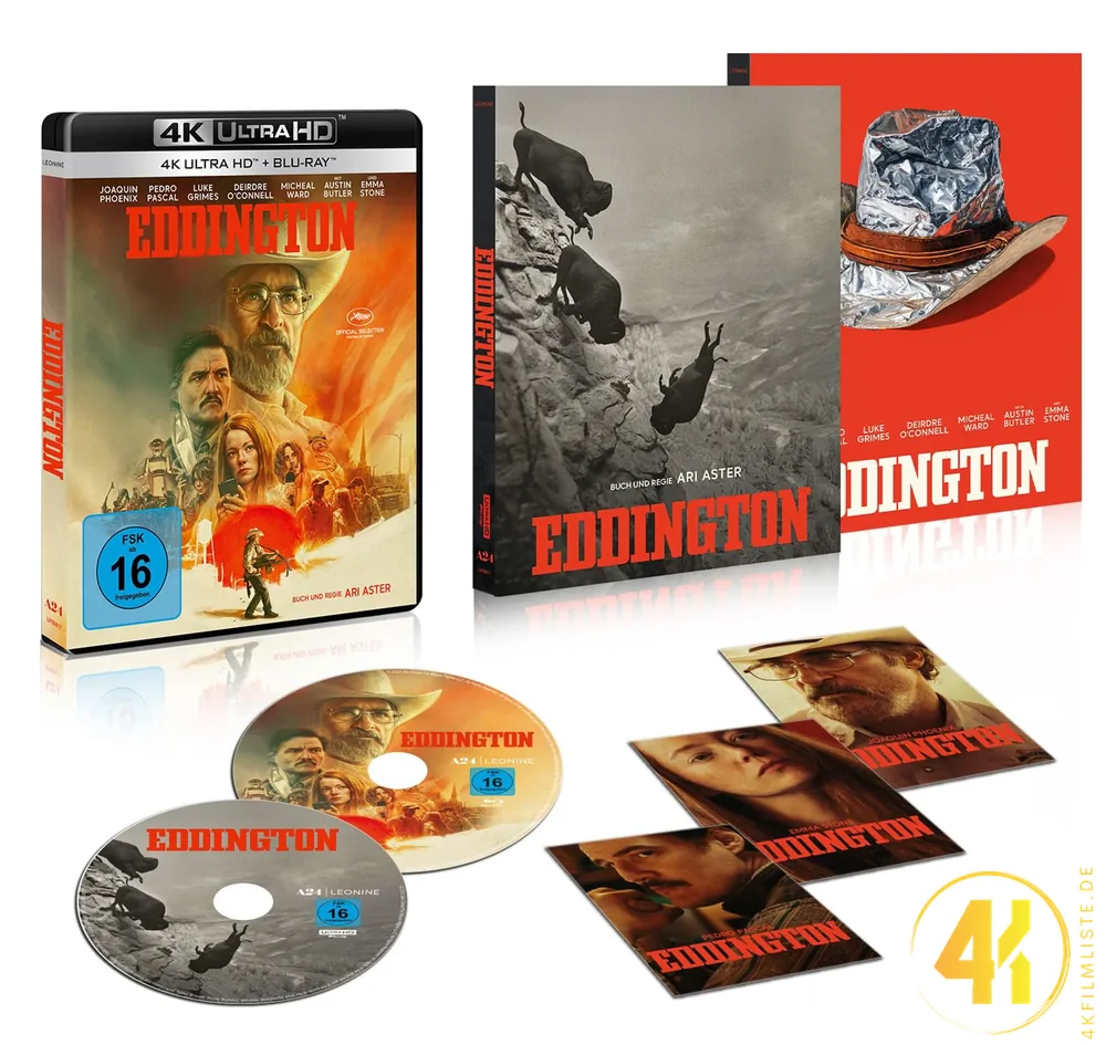 Eddington Collectors Edition 4K Blu-ray Ultra HD Blu-ray Disc