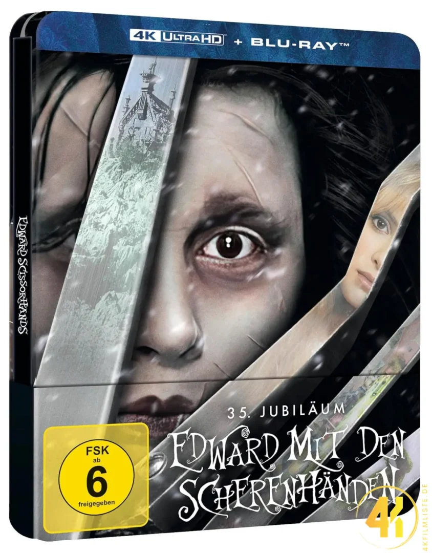 Edward mit den Scherenhänden 4K Steelbook