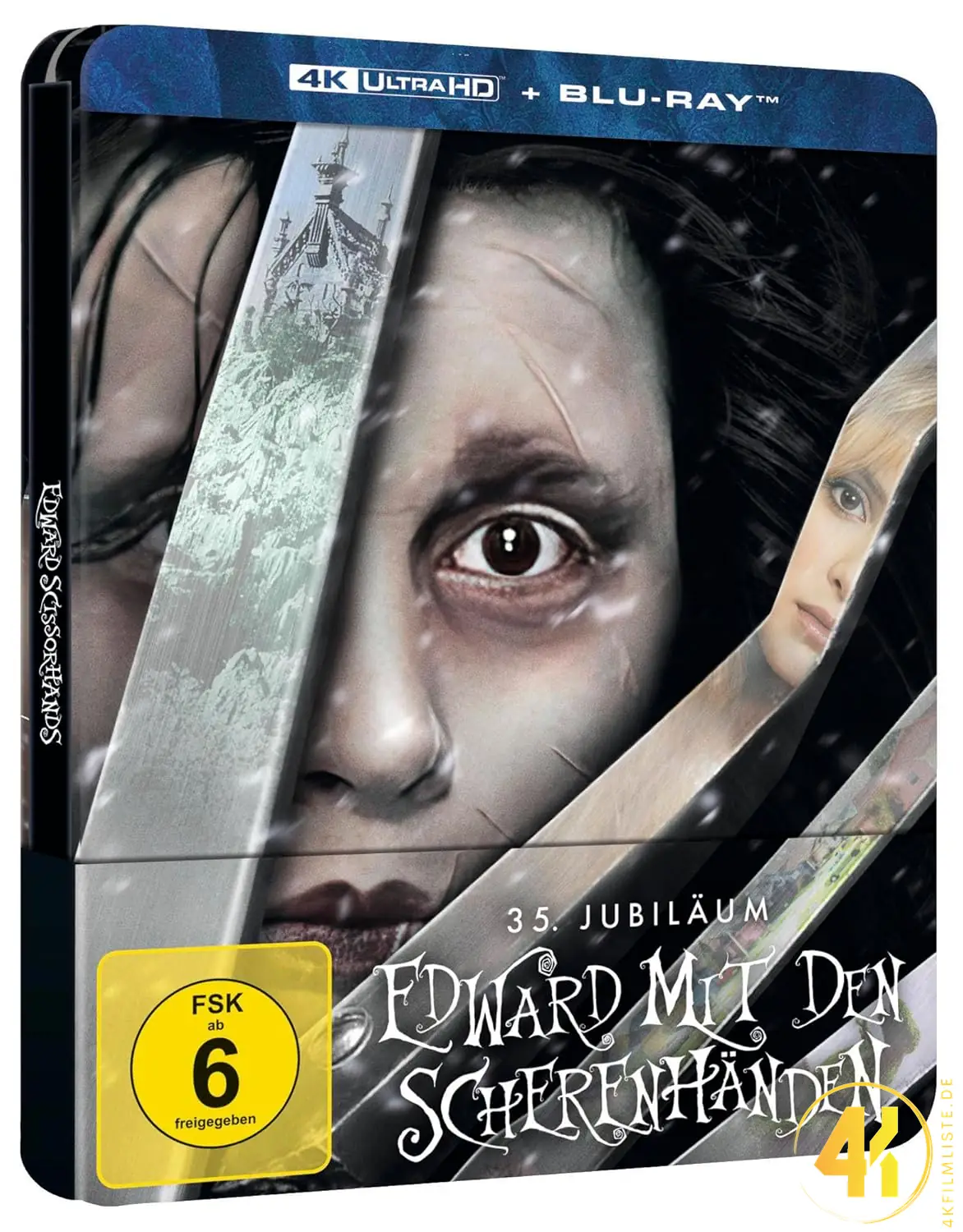 Edward mit den Scherenhänden – 4K Steelbook (UHD + Blu-ray Disc)