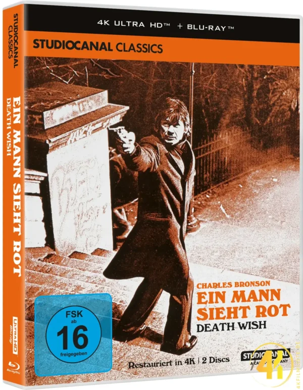 Ein Mann sieht rot (Death Wish) – 4K Blu-ray (UHD + Blu-ray Disc)