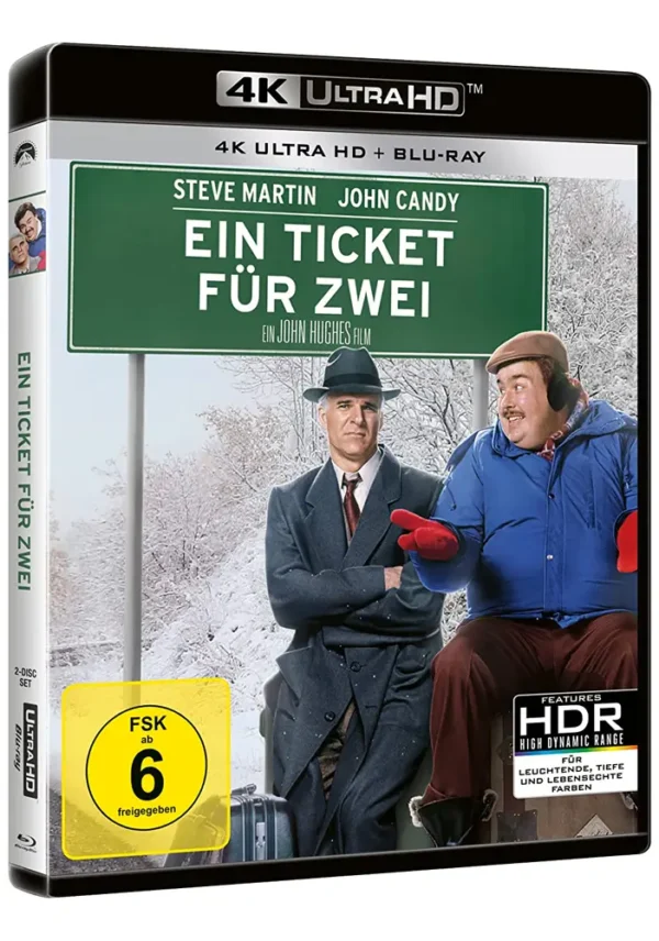 Ein Ticket für zwei – 4K Blu-ray (UHD + Blu-ray Disc)