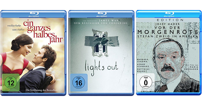 Ein ganzes halbes Jahr und Lights Out