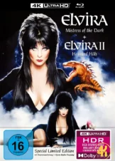 Elvira Doppelset 4K Mediabook Frontcover Ultra HD Blu-ray Disc