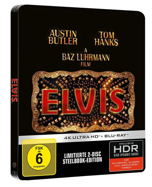 Elvis – 4K Steelbook (UHD + Blu-ray Disc)