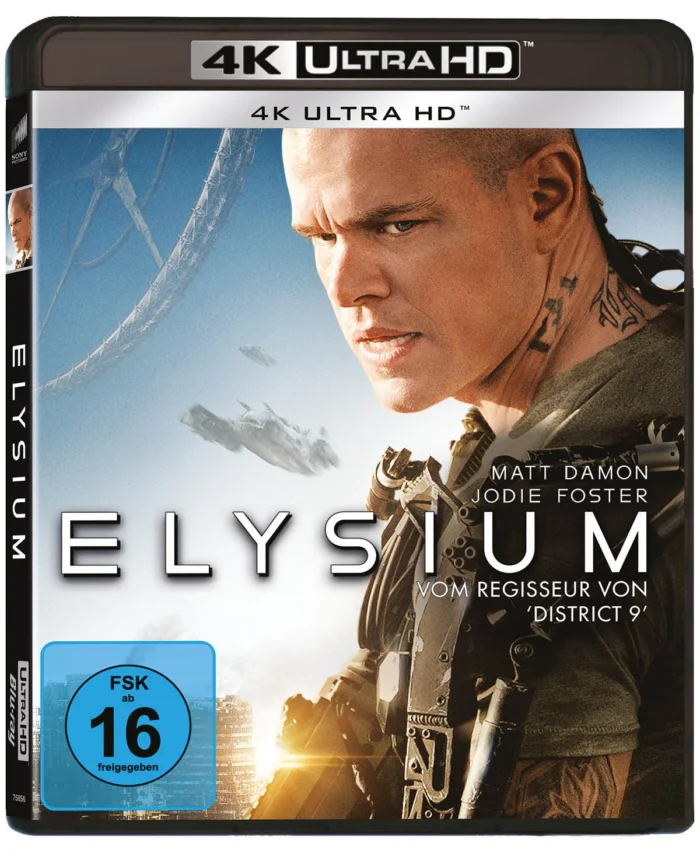 Elysium 4K Blu-ray Disc