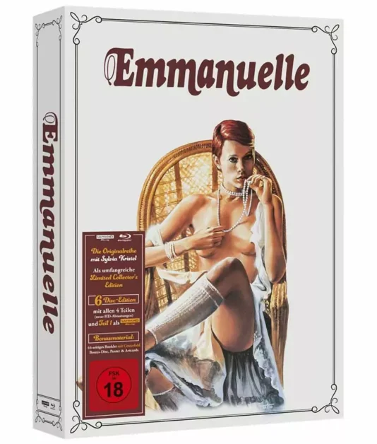 Emmanuelle (Limited Collector’s Edition) – 4K Digipak (UHD + Blu-ray Disc + Bonus Blu-ray)