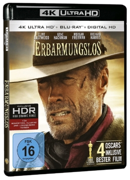 Erbarmungslos 4K Blu-ray mit Clint Eastwood