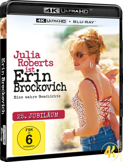 Erin Brockovich 4K Blu-ray UHD Keep Case Ultra HD Blu-ray Disc