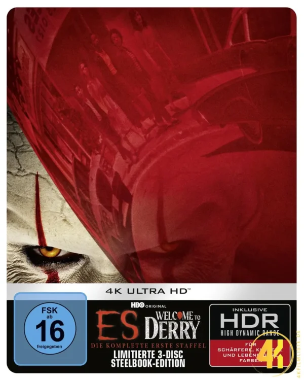 Es: Welcome to Derry (Staffel 1) – 4K Steelbook (UHD Blu-ray Disc)