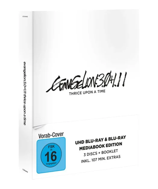Evangelion: 3.0+1.11 Thrice Upon a Time – 4K Mediabook (UHD + Blu-ray Disc)