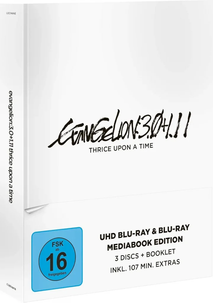 Evangelion 3.0 - 1.11 Thrice Upon a Time 4K Mediabook