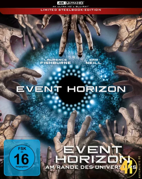 Event Horizon 4K Steelbook Limited Edition Ultra HD Blu-ray Disc
