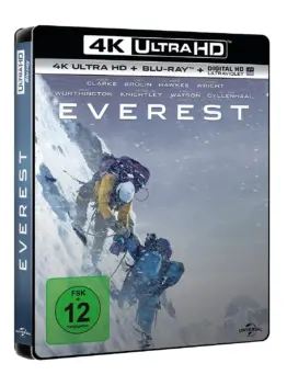 Everest 4K Blu-ray Frontcover mit Schuber